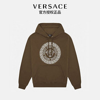 范思哲VERSACE 21秋冬 男士帽衫 1001419-1A01052-1K250 卡其色 M