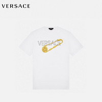 范思哲VERSACE 21秋冬 男士T恤 1001295-1A00932-1W000 白色 L