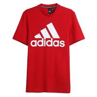 adidas 阿迪达斯 MH BOS Tee 男子运动T恤 FL3943 浅猩红/白 L