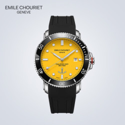 emilechouriet艾米龙瑞士手表挑战者系列潜水表机械表旋转陶瓷圈夜光