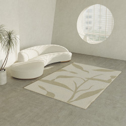 仟象映画 侘寂风房间客厅地毯日式和风卧室床边毯家用房间进门地垫