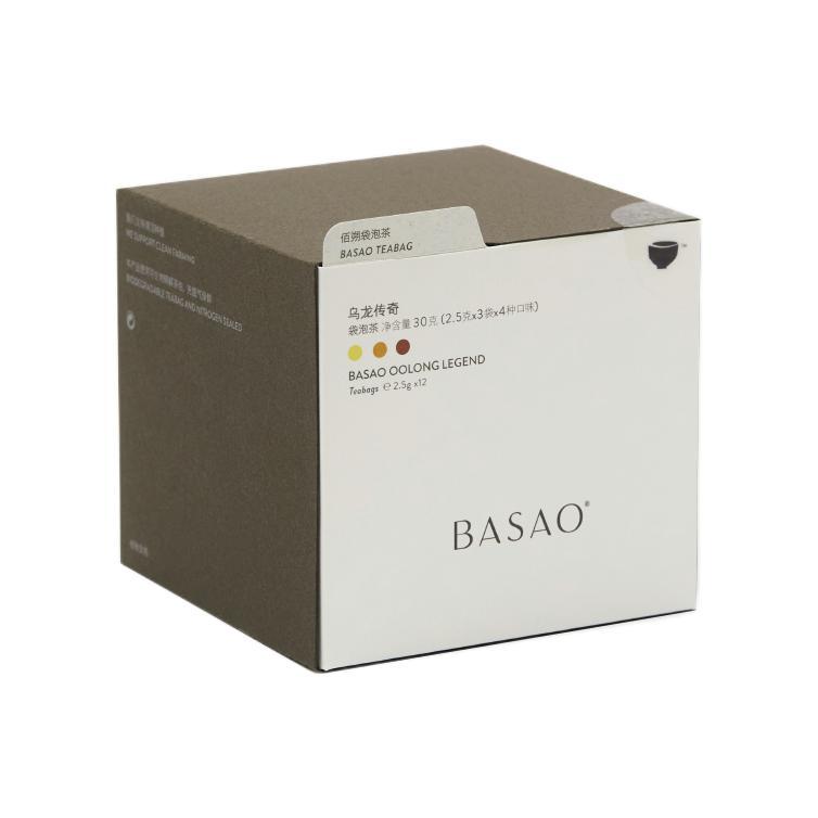 BASAO 茶叶组合装 4口味 30g（乌岽单丛2.5g*3袋+大红袍2.5g*3袋+乌龙茶2.5g*3袋+铁观音2.5g*3袋）