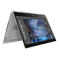 HP 惠普 ZBook Studio x360 G5 15.6英寸 移动工作站 银灰色 (至强E-2176M、P1000 4G、32GB、1TB SSD、1080P、IPS、 5CN15PA）