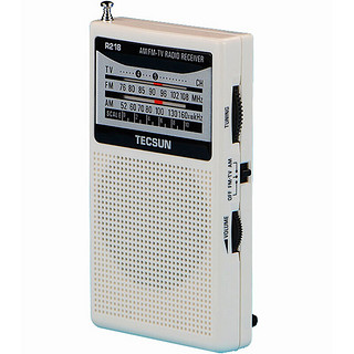 TECSUN 德生 R218 收音机 白色