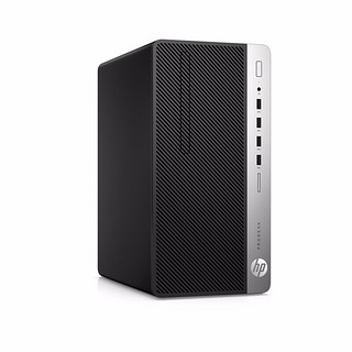 HP 惠普 Prodesk 480G6 商用台式机 黑色(酷睿i7-9700、RX 550 4G、8GB、512GB SSD+1TB HDD、风冷)