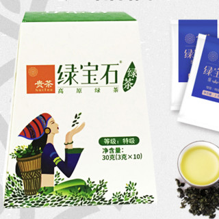 贵茶 特级 绿宝石高原绿茶 30g