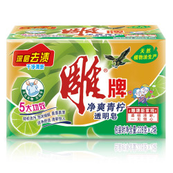 雕牌 透明皂 青柠香 228g*2 深层去渍 易漂易清