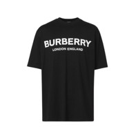 BURBERRY 博柏利 男士圆领长袖T恤 80260161 黑色 XS