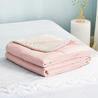  罗莱生活 LUOLAI 家纺 Cool系列 凉感夏被 粉色 200*230cm