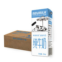 moumilk 鲜语牧场 全脂纯牛奶 250ml*24盒