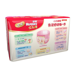 HUGGIES 好奇 金装系列 拉拉裤 XL15片*6包 女宝宝