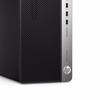 HP 惠普 Prodesk 480G6 商用台式机 黑色(酷睿i7-9700、RX 550 4G、8GB、512GB SSD+1TB HDD、风冷)