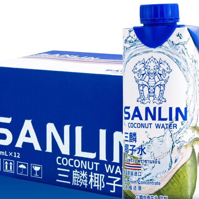 SANLIN 三麟 椰子水 330ml*12瓶