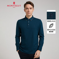 MONTAGUT 梦特娇 1KT421306E 男士含羊毛长袖Polo衫