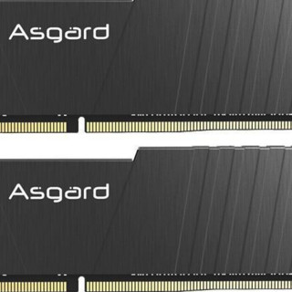 Asgard 阿斯加特 洛极LOKI系列 洛极 T2 DDR4 3600MHz 台式机内存 黑色 16GB 8GB*2