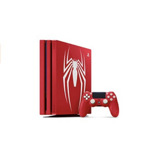 SONY 索尼 PlayStation 4 Pro 漫威蜘蛛侠限量珍藏版 游戏机 1TB 红色