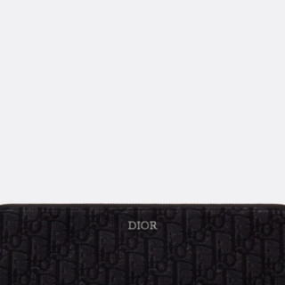 Dior 迪奥 Oblique 女士手拿包 2OBCA251YSE_H03E 黑色
