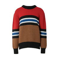 BURBERRY 博柏利 男士圆领毛衣 80050321 亮红色 L