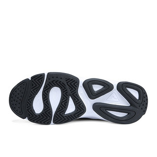 PEAK 匹克 态极系列 熠熠 男子休闲运动鞋 E04407M 黑色/大白 43