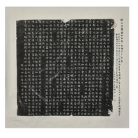 中国嘉德 陈根远题跋 唐许日光墓志铭拓本 70×69cm 纸本