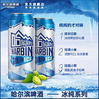 哈尔滨啤酒 冰纯500ml*18听