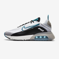 耐克NIKE Air Max 2090时尚清新透气男士休闲鞋气垫减震运动鞋 清新黑绿CV8835-100 38.5/M6
