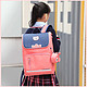 victoriatourist 维多利亚旅行者 小学生书包男女韩版儿童书包1-3-6年级轻便双肩背包大容量中学生书包S8031粉色三件套
