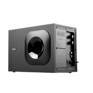 EDIFIER 漫步者 R201T12 2.1声道 居家 多媒体音箱 黑色