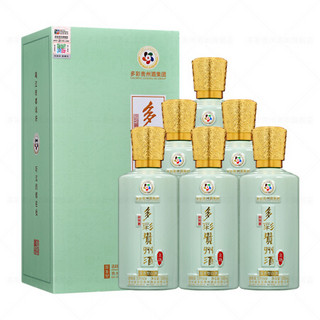 COLORFUL GUIZHOU JIU 多彩贵州酒 立功 53%vol 酱香型白酒 500ml*6瓶 整箱装