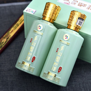 COLORFUL GUIZHOU JIU 多彩贵州酒 立功 53%vol 酱香型白酒 500ml*6瓶 整箱装