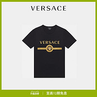 VERSACE/范思哲男士美杜莎刺绣Logo T恤A87372-A228806（XL、A1008）