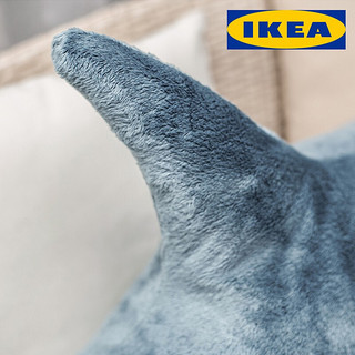 宜·家（IK·EA）布罗艾大鲨鱼同款抱枕玩具玩偶公仔生日礼物毛绒玩具靠枕 大鲨鱼1米 1米