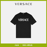 VERSACE/范思哲男士Logo刺绣T恤1001284-1A00918