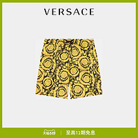 VERSACE 范思哲 Gold Barocco印花泳裤ABU05021-A233170