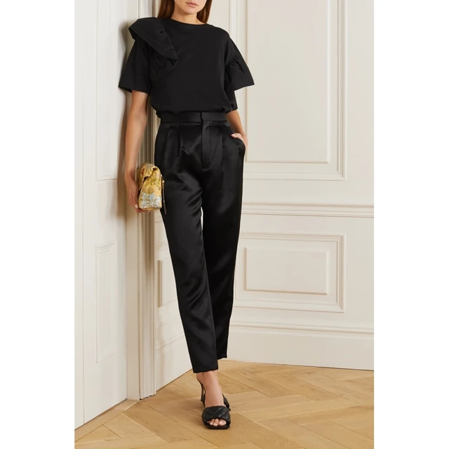 Dries Van Noten 女平纹布T恤NAP/NET-A-PORTER