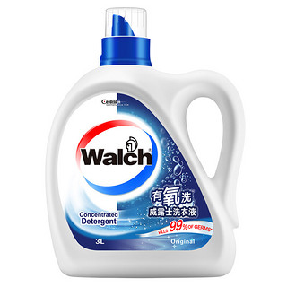 Walch 威露士 抗菌有氧洗衣液 3L+1L*2瓶+500ml*4袋补充装 原味+柠檬