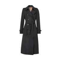 BURBERRY 博柏利 Heritage系列 Trench 女士长款风衣 40733791 午夜色 08