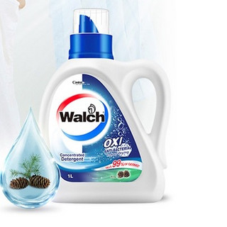 Walch 威露士 抗菌有氧洗衣液 1L*2瓶+500ml*3袋 松木