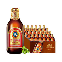 限地区：TSINGTAO 青岛啤酒 小棕金 11度 296ml*24瓶