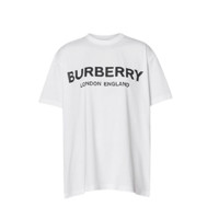 BURBERRY 博柏利 女士圆领短袖T恤 80125601 白色 XXS
