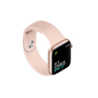 Apple 苹果 Watch Series 5 智能手表 44mm GPS+蜂窝网络版 金色铝金属表壳 粉砂色运动型表带（血压、GPS、血氧、ECG）