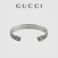 GUCCI 古驰 中性虎头手镯 433575J8400