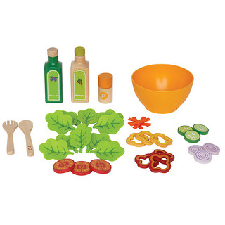 Hape E3103 过家家玩具-健康美味蔬菜沙拉