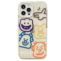 iMobile iPhone X 硅胶手机软壳 涂鸦动物