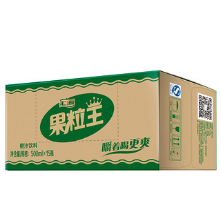 汇源 果粒王 橙汁饮料 500ml*15瓶