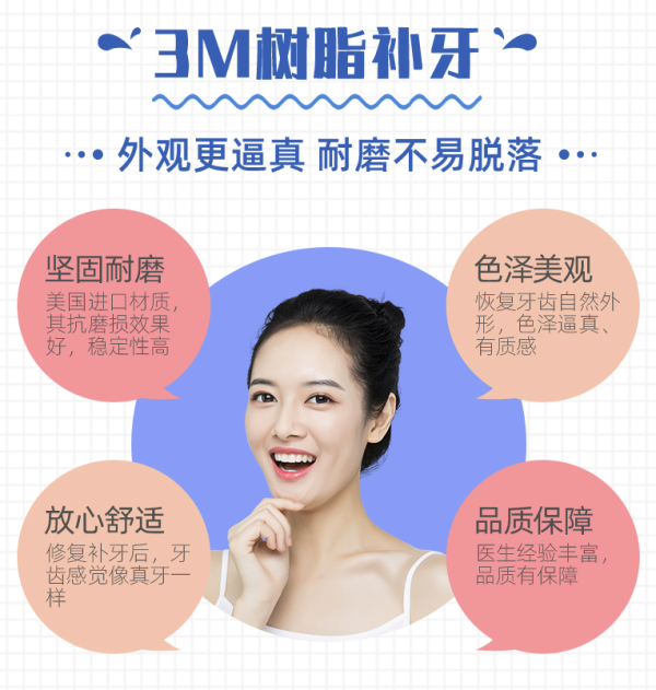 美奥口腔 3M树脂补牙