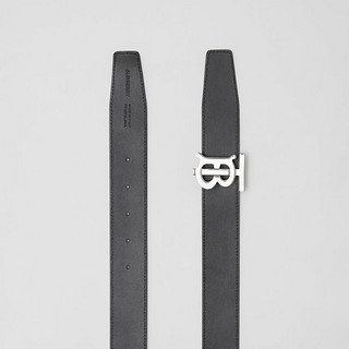 BURBERRY 博柏利 Vintage系列 男士两面用板扣腰带 80219571 典藏米色 100
