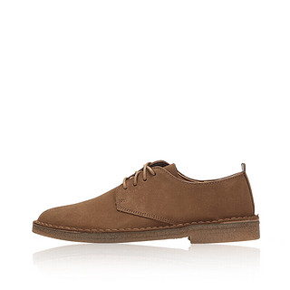 Clarks 其乐 Desert London 男士休闲皮鞋 261078847 可乐色 40