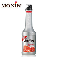 莫林 MONIN 果酱 草莓风味 瓶装 1000ml 调鸡尾酒冰沙果汁饮料 草莓风味果酱 1000ml