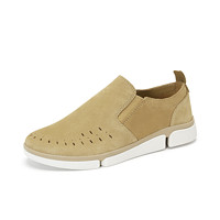 Clarks 其乐 三瓣底系列 Tri Verve Step 男士乐福鞋 261480777 深沙色 41.5